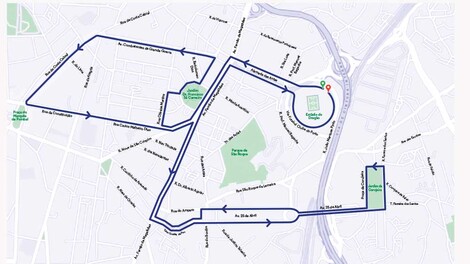 Condicionamento de trânsito e estacionamento “Corrida do dragão” 2025 Condicionamento de trânsito e estacionamento “Corrida do dragão” 2025
