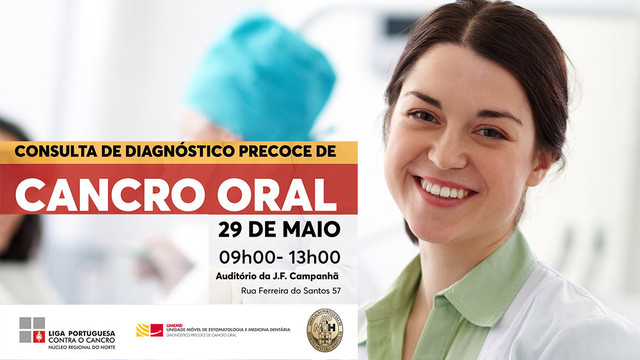 Consulta Gratuita de Diagnóstico Precoce do Cancro Oral