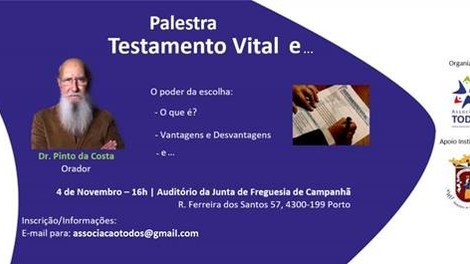 Palestra "Testamento Vital e..."