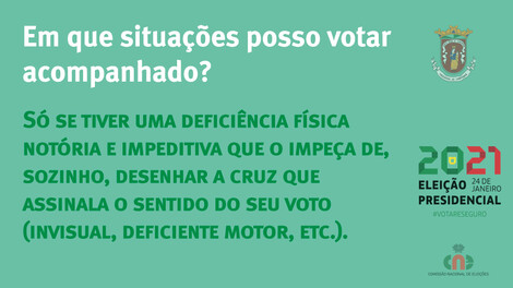 Voto com acompanhamento por terceira pessoa