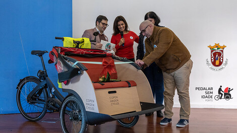 Lançamento Pedalar Sem Idade na Freguesia de Campanhã Lançamento Pedalar Sem Idade na Freguesia de Campanhã