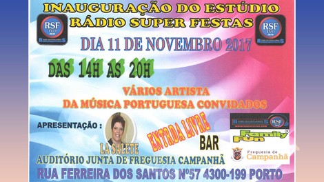 Festa de Inauguração dos Estúdios da Rádio Super Festas