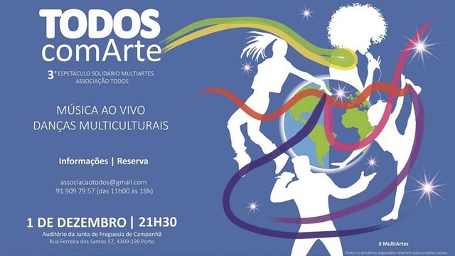 3º Espetáculo Solidário MultiArtes da Associação TODOS 3º Espetáculo Solidário MultiArtes da Associação TODOS