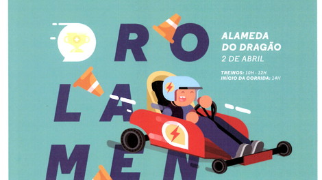 CAMPEONATO DE CARRINHOS DE ROLAMENTOS NA ALAMEDA DO DRAGÃO 