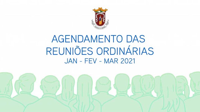Agendamento das reuniões ordinárias Agendamento das reuniões ordinárias