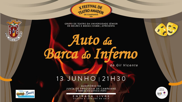 Clássico de Gil Vicente abre X edição do Festival de Teatro Amador de Campanhã 