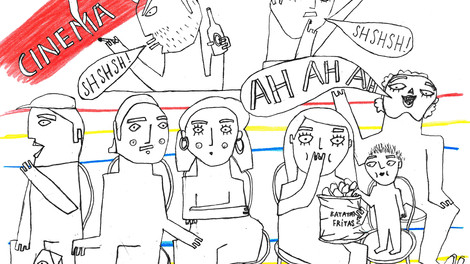 SESSÕES DE CINEMA NO BAIRRO DO FALCÃO - CAMPANHÃ 