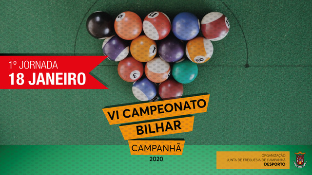 O VI Campeonato de Bilhar começa este sábado O VI Campeonato de Bilhar começa este sábado