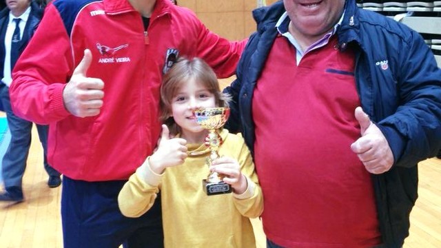 ATLETA DE CAMPANHÃ NO CIRCUITO MUNDIAL DE KARATÉ 