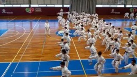 Escola de Karaté Bushido Dojo Ckc em Estágio