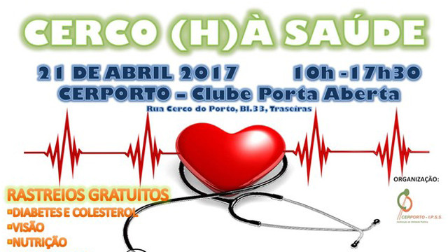 CERCO (H)À SAÚDE - RASTREIOS GRATUITOS CERCO (H)À SAÚDE - RASTREIOS GRATUITOS