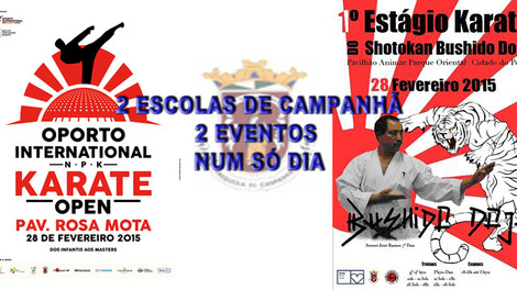 DOIS GRANDES EVENTOS DE KARATÉ
