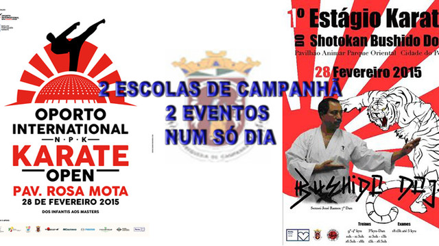 DOIS GRANDES EVENTOS DE KARATÉ