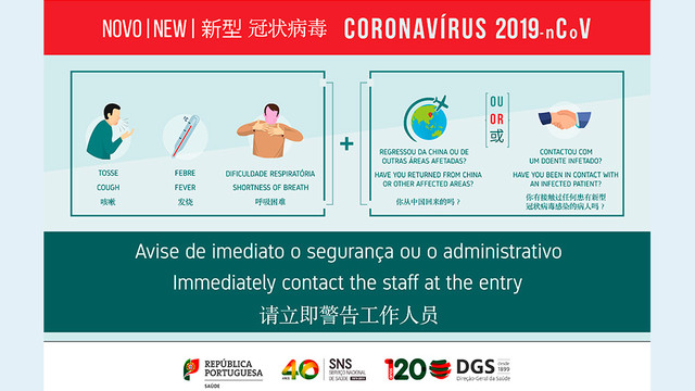 Surto de pneumonia por novo Coronavírus (COVID-19) na China Surto de pneumonia por novo Coronavírus (COVID-19) na China