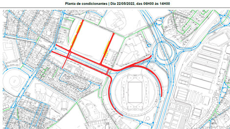 Condicionamentos de trânsito e estacionamento - “16.a EDP Corrida da Mulher”