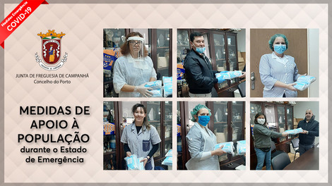 Medidas de apoio à população