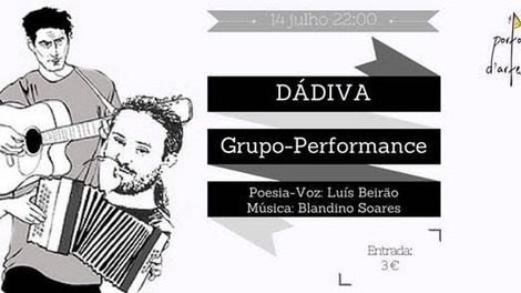 Dádiva - projeto-performance de poesia