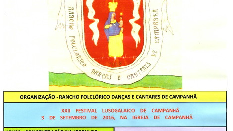 XXII FESTIVAL LUSOGALAICO DE CAMPANHÃ 
