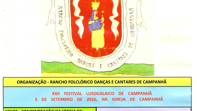XXII FESTIVAL LUSOGALAICO DE CAMPANHÃ 