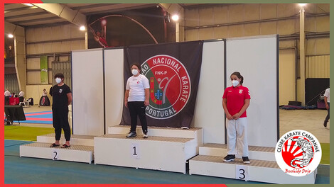 Bushido Dojo CKC tem uma campeã nacional em Kumite