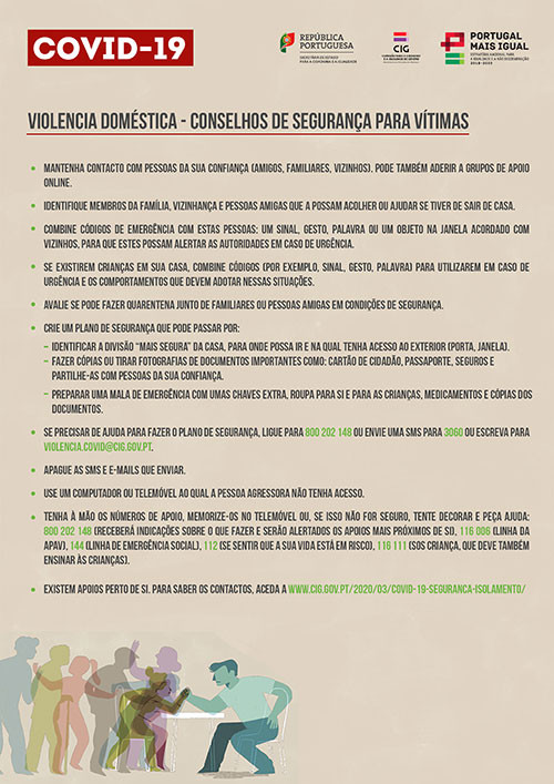 Covid-19 | Informação de segurança durante o isolamento