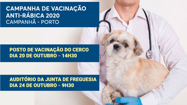 Campanha de vacinação anti-rábica 2020