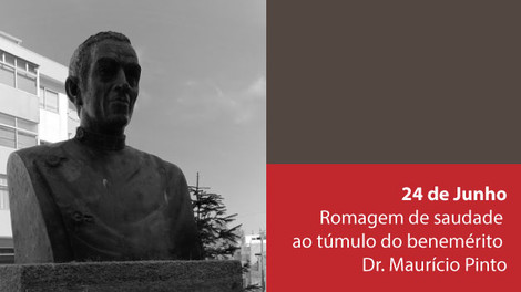  Romagem ao túmulo Dr. Maurício Pinto - Cemitério de Campanhã