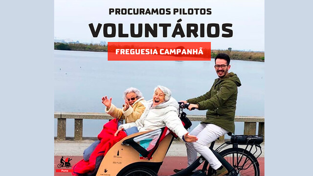 Inscrição para Piloto Voluntário - Pedalar sem Idade Inscrição para Piloto Voluntário - Pedalar sem Idade
