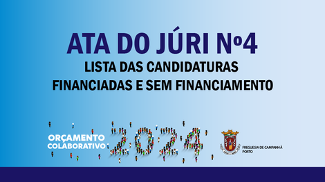 Orçamento Colaborativo 2024 - Ata do Júri Nº 4