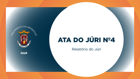 Orçamento Colaborativo 2026 - Ata do Júri n.º 4