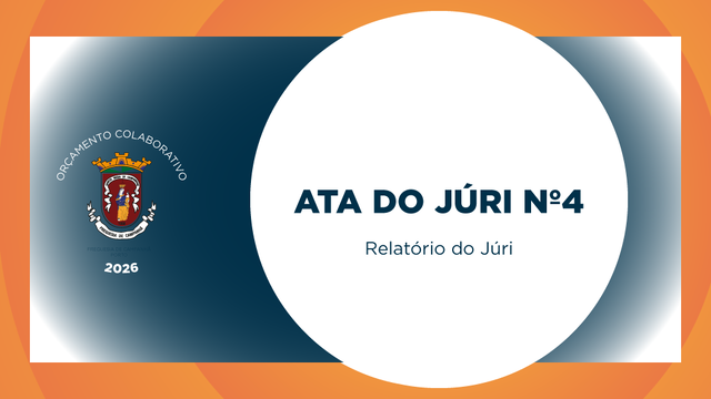 Orçamento Colaborativo 2026 - Ata do Júri n.º 4