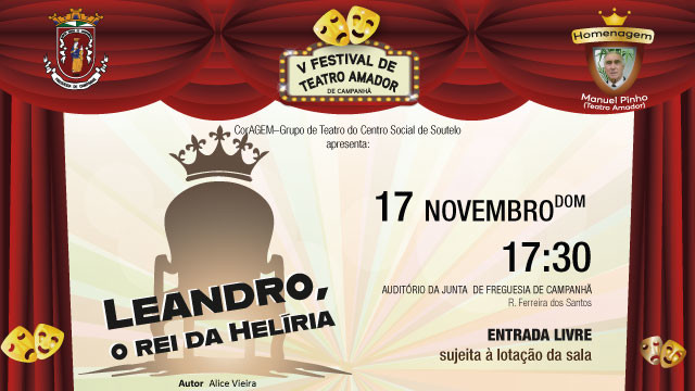 Venha ao Teatro no Domingo! Venha ao Teatro no Domingo!