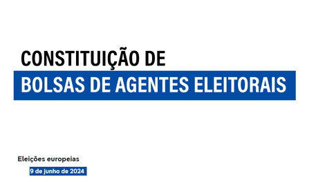 Constituição de Bolsas de Agentes Eleitorais Constituição de Bolsas de Agentes Eleitorais