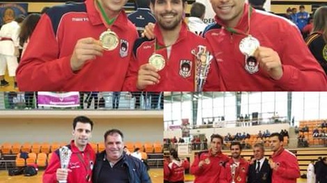 ATLETAS DE CAMPANHÃ CAMPEÕES NACIONAIS DE KARATÉ 